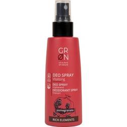 GRN [GREEN] bio cosmetica - vitaliserende deodorant spray